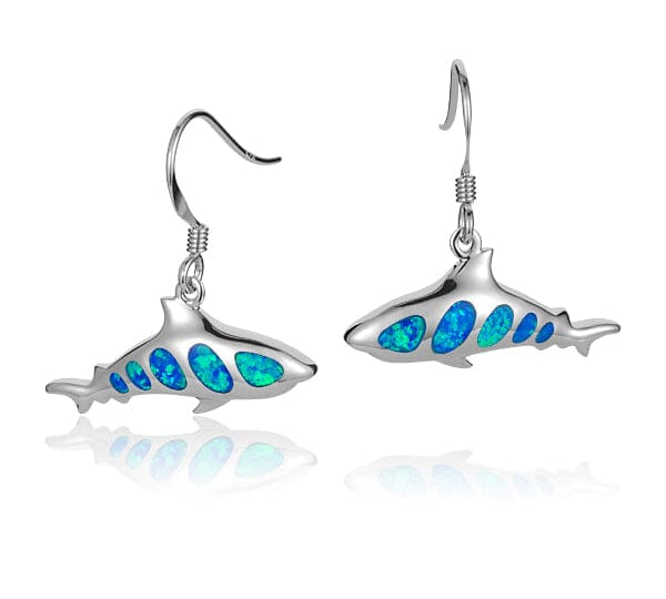 Opal Shark Earrings Earrings Island by Koa Nani 