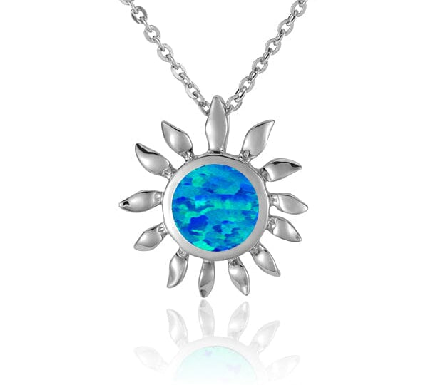 Opal Sunflower Pendant Pendant Island by Koa Nani 