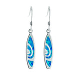 Opal Surfboard Earrings Earrings Island by Koa Nani 