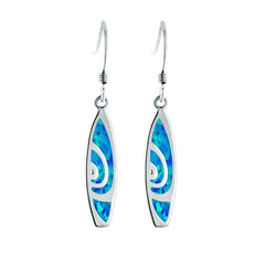 Opal Surfboard Earrings Earrings Island by Koa Nani 