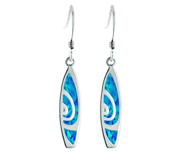Opal Surfboard Earrings Earrings Island by Koa Nani 