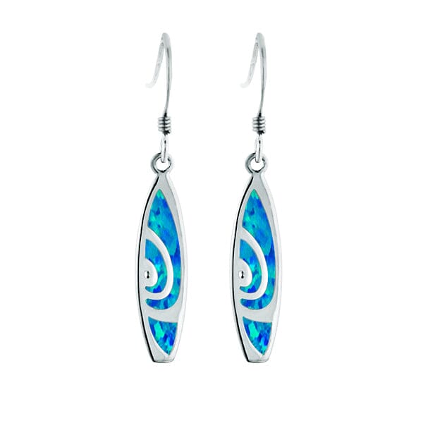 Opal Surfboard Earrings Earrings Island by Koa Nani 