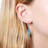 Opal Surfboard Earrings Earrings Island by Koa Nani 