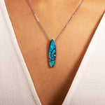Opal Surfboard Pendant Pendant Island by Koa Nani 