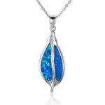 Opal Ti Leaf Pendant Pendant Island by Koa Nani 