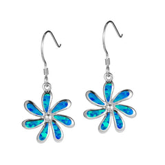 Opal Tropical Tiare Earrings Earrings Island by Koa Nani 