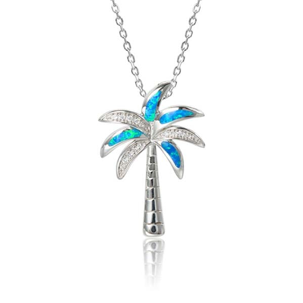 Opal Tropical Tree Pendant Pendant Island by Koa Nani 