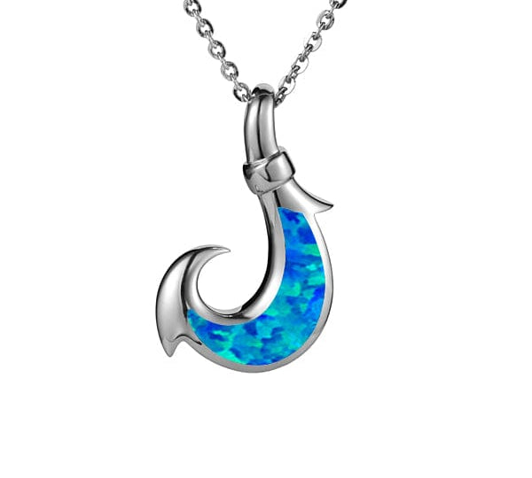 Opal Warrior Fishhook Pendant Pendant Island by Koa Nani 