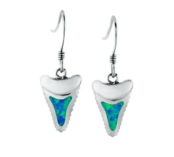 Opal Warrior Mano Tooth Earrings Earrings Island by Koa Nani 