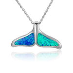 Opal Whale Tail Pendant Pendant Island by Koa Nani Medium 