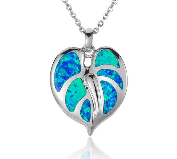 Opalite Anthurium Pendant Pendant Island by Koa Nani 
