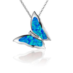 Opalite Butterfly Pendant Pendant Island by Koa Nani 