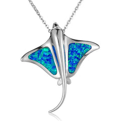 Opalite Eagle Ray Pendant Pendant Island by Koa Nani 