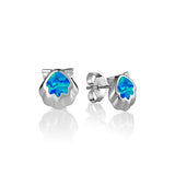 Opalite Flat Shell Earrings Earrings Island by Koa Nani 