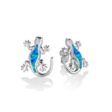 Opalite Gecko Earrings Earrings Island by Koa Nani 