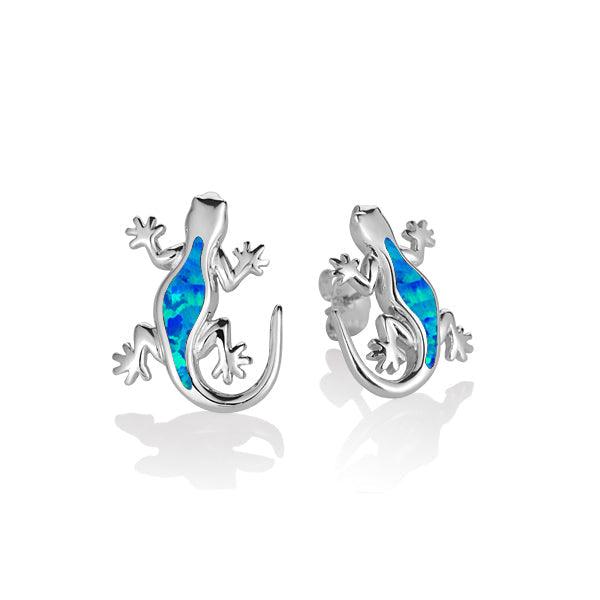 Opalite Gecko Earrings Earrings Island by Koa Nani 
