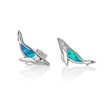 Opalite Humpback Whale Earrings Earrings Island by Koa Nani 