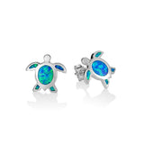 Opalite Lihue Honu Earrings Earrings Island by Koa Nani 