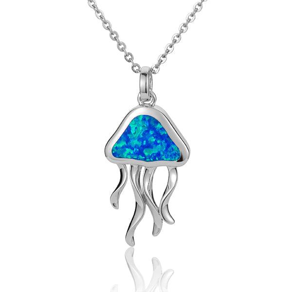 Opalite Moon Jellyfish Pendant Pendant Island by Koa Nani 