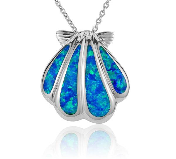 Opalite Oyster Shell Pendant Pendant Island by Koa Nani 