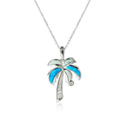 Opalite Palm Tree Pendant Pendant Island by Koa Nani 