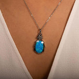 Opalite Pineapple Pendant Pendant Island by Koa Nani Small 