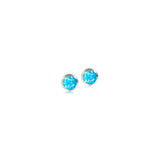 Opalite Stud Earrings Earrings Island by Koa Nani 9mm Blue 