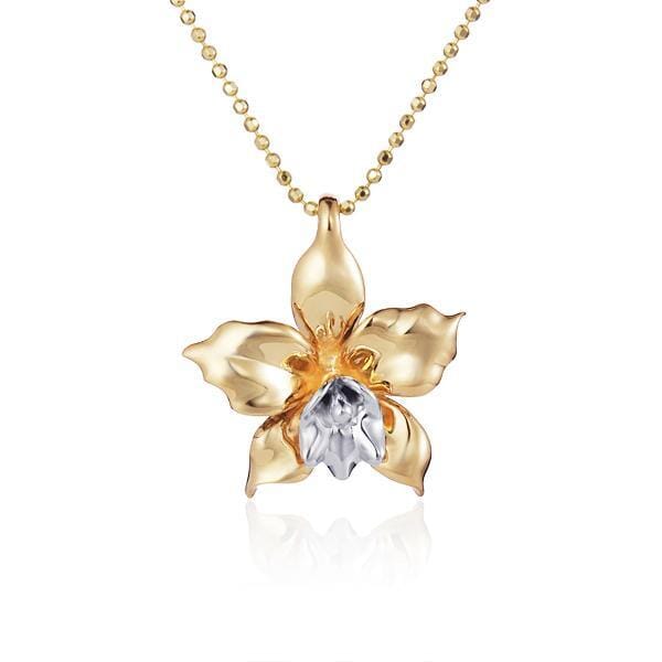Orchid Pendant Pendant Island by Koa Nani Small 