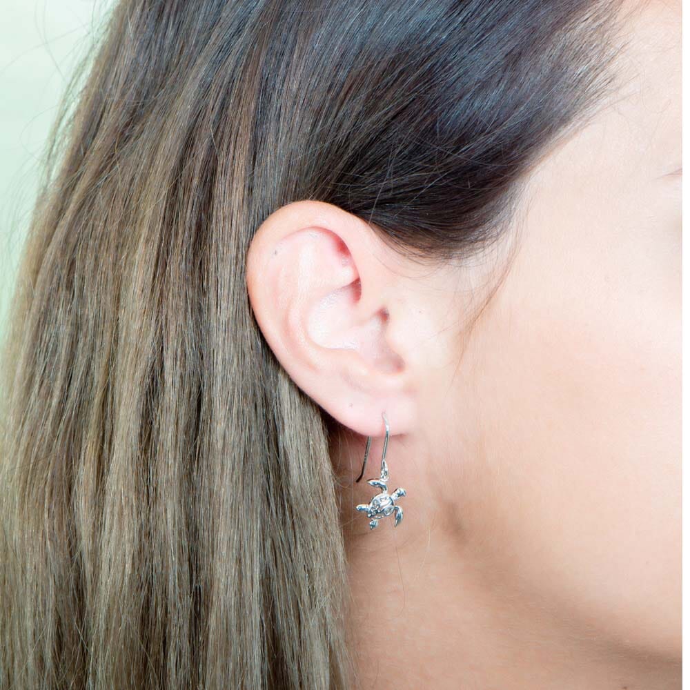 Paradise Honu Hook Earrings Earrings Island by Koa Nani 