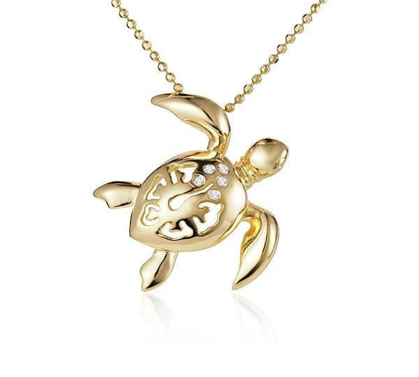 Paradise Honu Pendant Pendant Island by Koa Nani Small 