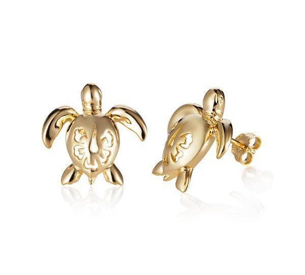 Paradise Honu Stud Earrings Earrings Island by Koa Nani Original 