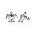 Paradise Honu Stud Earrings Earrings Island by Koa Nani 