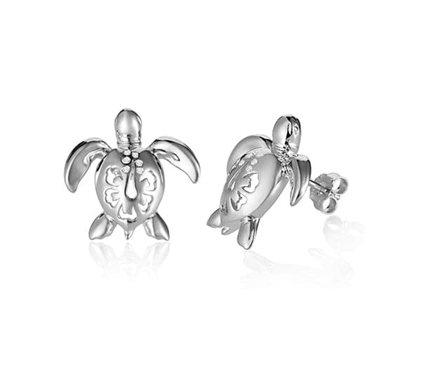 Paradise Honu Stud Earrings Earrings Island by Koa Nani 