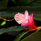 Pavé Aloha Heart Pendant Pendant Island by Koa Nani 