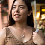 Pavé Anthurium Pendant Pendant Island by Koa Nani 