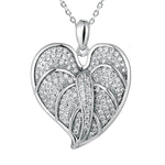 Pavé Anthurium Pendant Pendant Island by Koa Nani White Gold 