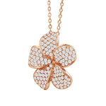 Pavé Blossom Pendant Pendant Island by Koa Nani Rose Gold 