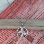 Pavé Butterfly Infinity Pendant Pendant Island by Koa Nani 