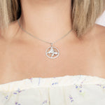 Pavé Butterfly Infinity Pendant Pendant Island by Koa Nani 