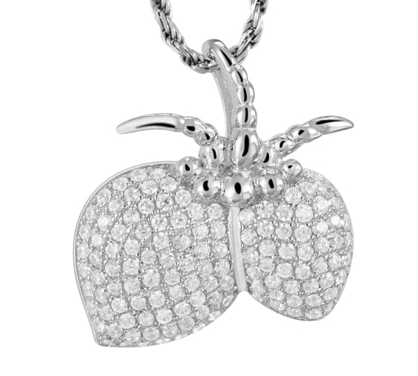 Pavé Coconut Pendant Pendant Island by Koa Nani White Gold 