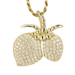 Pavé Coconut Pendant Pendant Island by Koa Nani Yellow Gold 