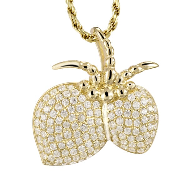 Pavé Coconut Pendant Pendant Island by Koa Nani Yellow Gold 