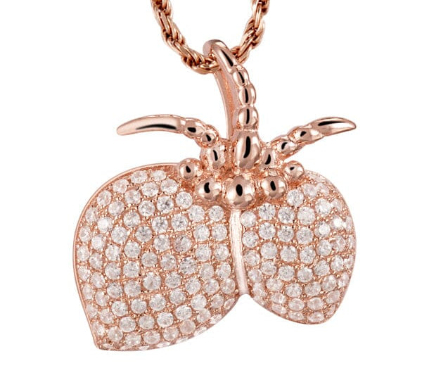 Pavé Coconut Pendant Pendant Island by Koa Nani Rose Gold 