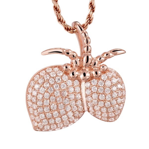 Pavé Coconut Pendant Pendant Island by Koa Nani Rose Gold 