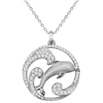 Pavé Escape with Nai'a Pendant Pendant Island by Koa Nani White Gold 