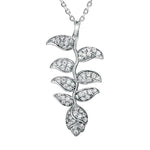 Pavé Heliconia Pendant Pendant Island by Koa Nani White Gold 