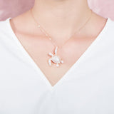 Pavé Honolulu Honu Pendant Pendant Island by Koa Nani 