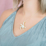 Pavé Honolulu Honu Pendant Pendant Island by Koa Nani 