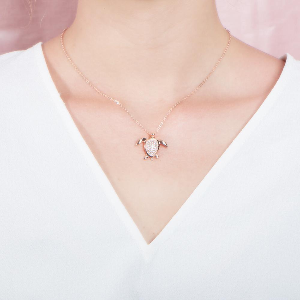Pavé Honu Pendant Pendant Island by Koa Nani 