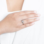 Pavé Ku'oko'a Starfish Ring Ring Island by Koa Nani 